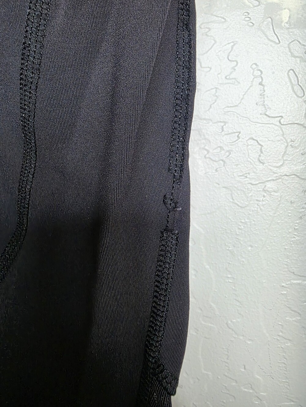 Lululemon Black Mesh Inspire Tight II Size 6 - Picture 12 of 13